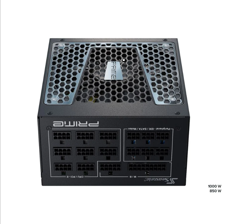 Seasonic Prime PX 1000 power supply - 1000 Watt - 135 mm - 80 Plus Platinum certificate