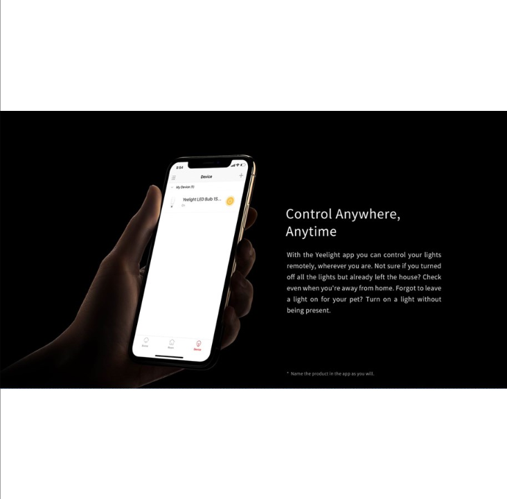 Yeelight Smart LED E27 1S (خافت للضوء)