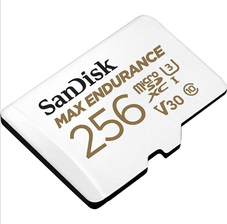 闪迪 MAX Endurance microSD/SD - 100MB/秒 - 256GB