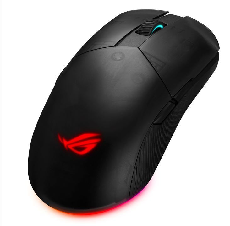 ASUS ROG PUGIO II Wireless - Gaming mouse - Optic - 7 buttons - Black with RGB light
