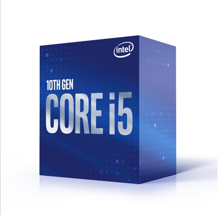 Intel Core i5-10400 Comet Lake CPU - 6 核 - 2.9 GHz - Intel LGA1200 - Intel 盒装(带冷却器)