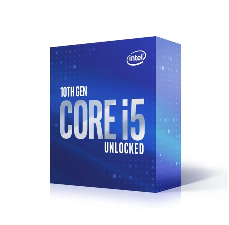 Intel Core i5-10600K Comet Lake CPU - 6 核 - 4.1 GHz - Intel LGA1200 - Intel 盒装(不带冷却器)
