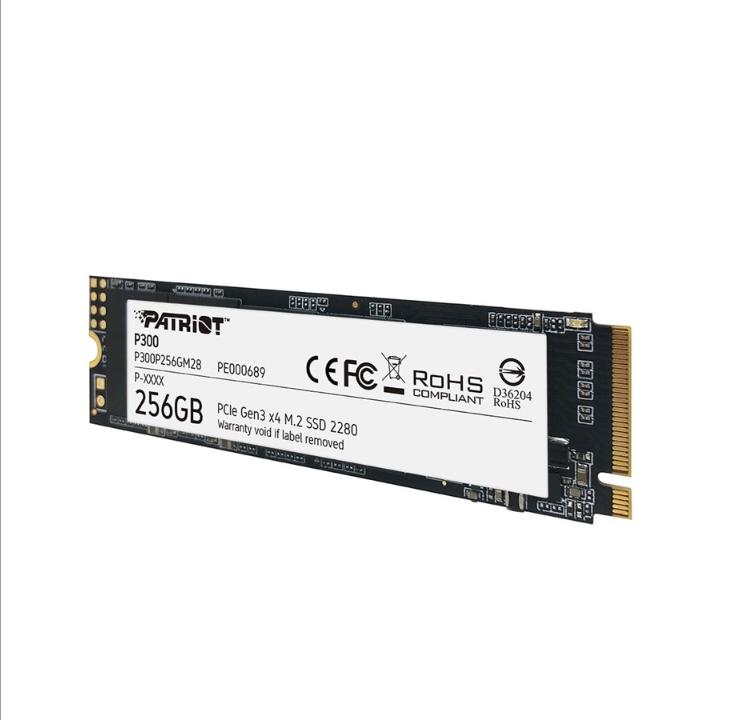 Patriot P300 SSD - 256GB - M.2 2280 - PCIe 3.0