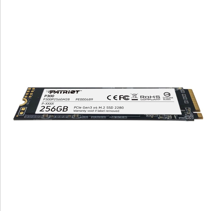 Patriot P300 SSD - 256GB - M.2 2280 - PCIe 3.0