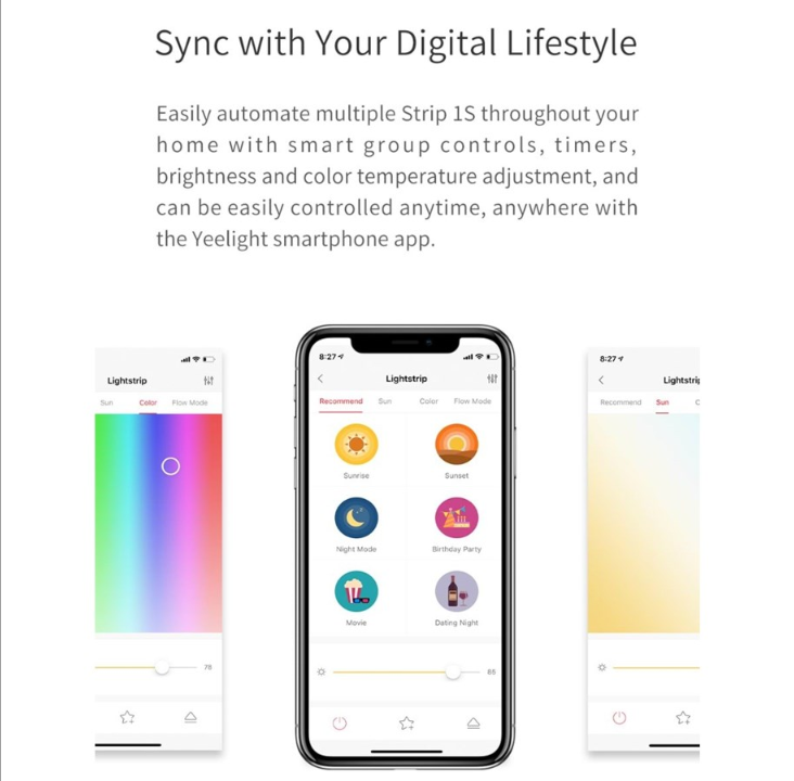 شريط إضاءة Yeelight LED Plus 1S بطول 1 متر