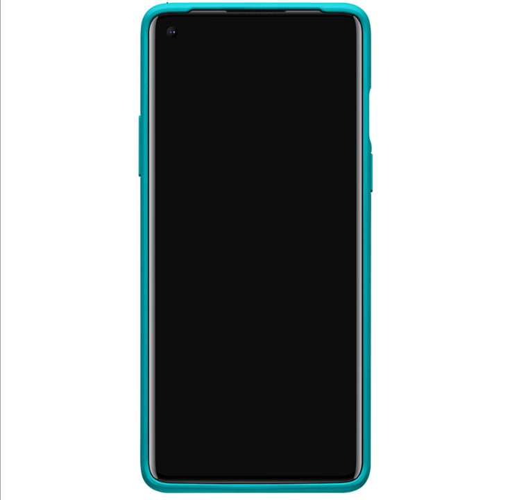 OnePlus 8 - Sandstone Bumper Case - Cyan