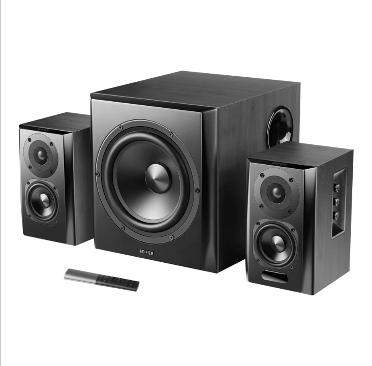 Edifier S351DB - speaker system - for PC - wireless - 2.1-channel