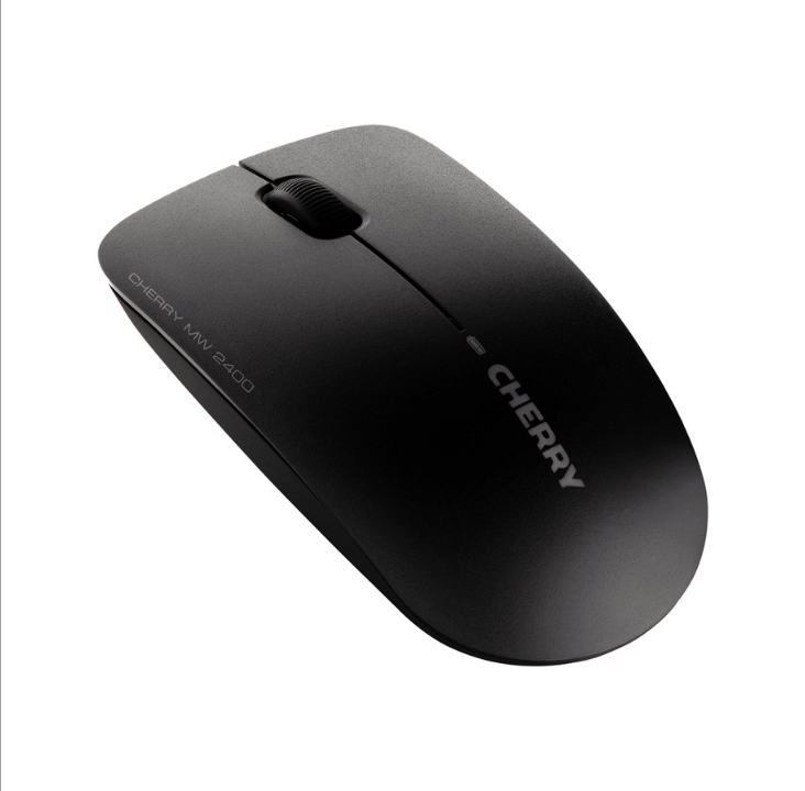 Cherry MW 2400 - Mouse - Optic - 3 buttons - Black