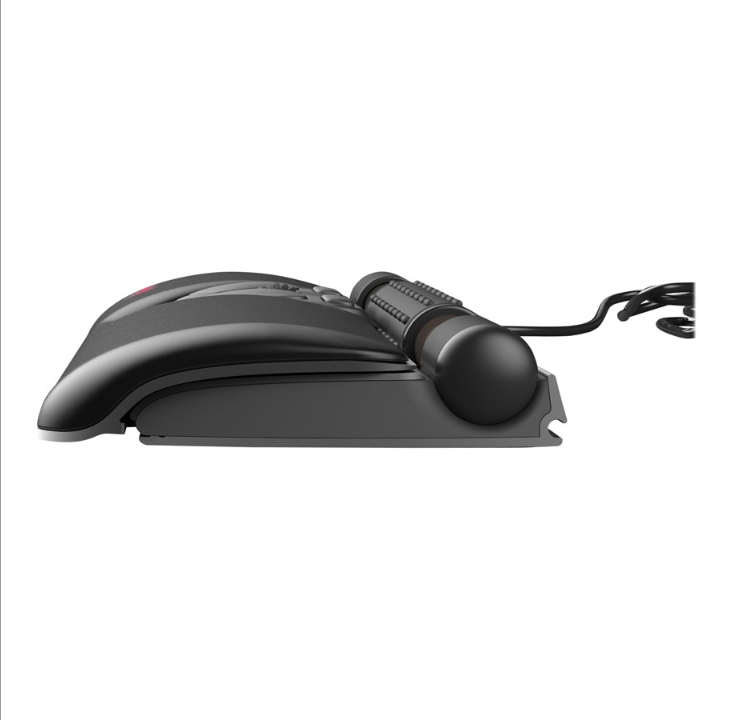 Cherry ROLLERMOUSE - Central pointing device - Optic - 8 buttons - Black