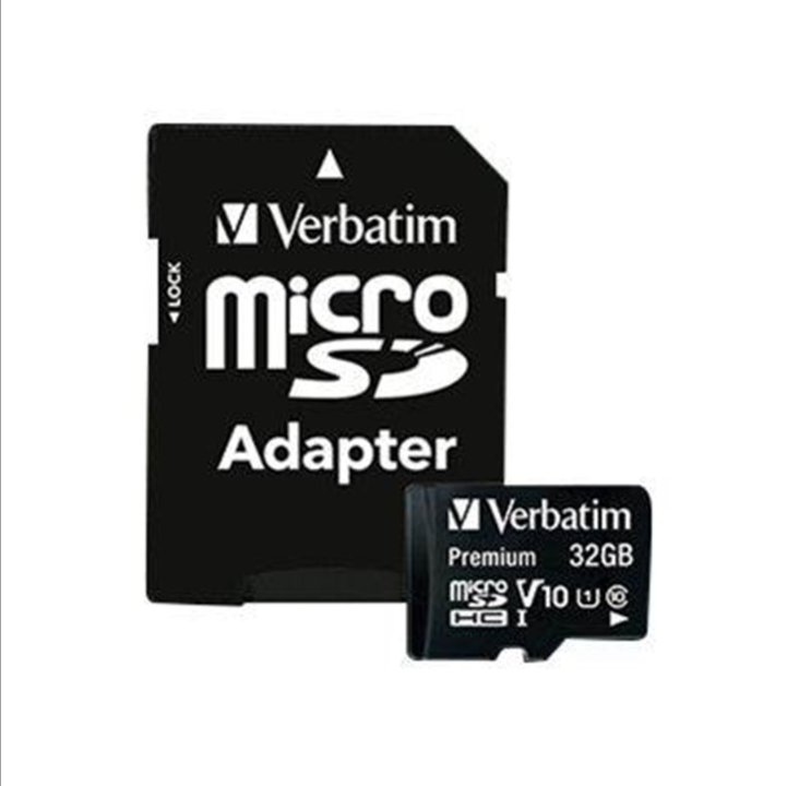 Verbatim - 闪存卡 - 32 GB - microSDHC