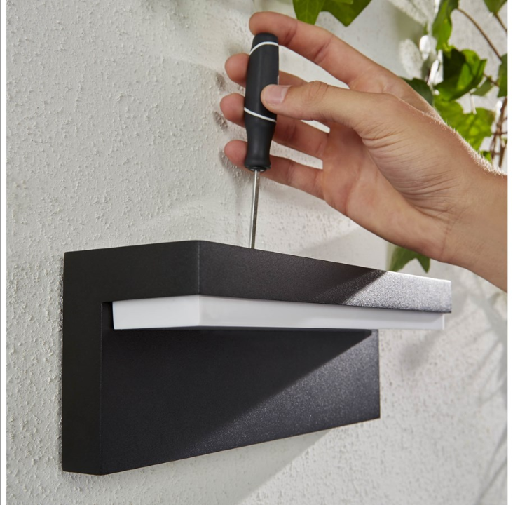 Philips Hue Outdoor Near Wall Lantern - Black