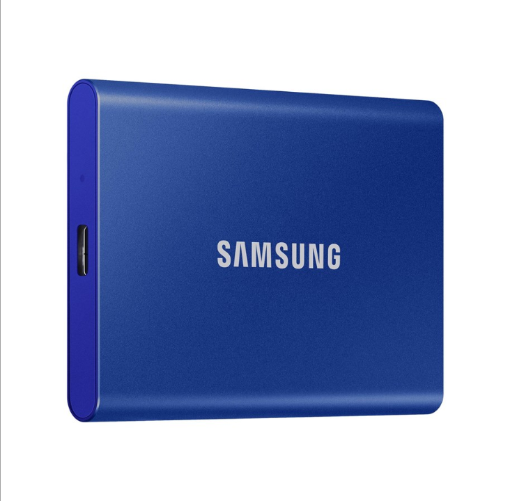 Samsung Portable SSD T7 - 500GB - Bl? - External SSD - USB 3.2 Gen 2