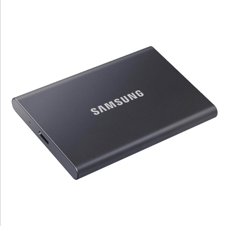 Samsung Portable SSD T7 - 500GB - Gr? - External SSD - USB 3.2 Gen 2