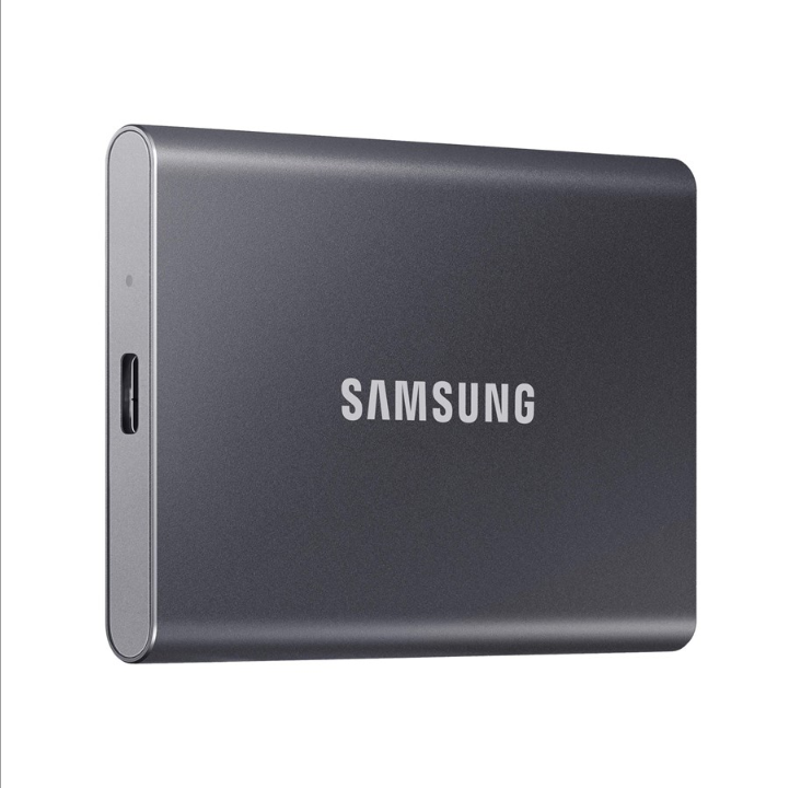 Samsung Portable SSD T7 - 500GB - Gr? - External SSD - USB 3.2 Gen 2