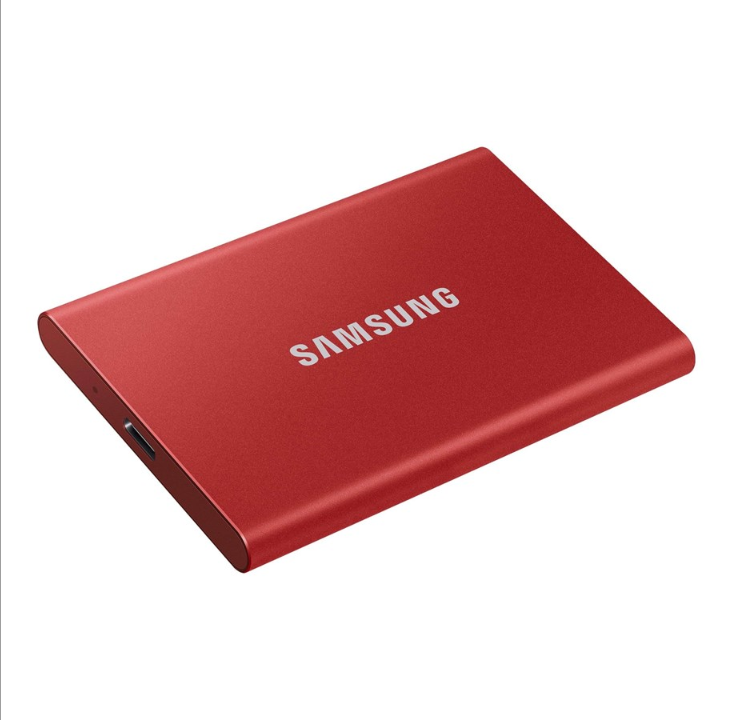 Samsung Portable SSD T7 - 1TB - Red - External SSD - USB 3.2 Gen 2