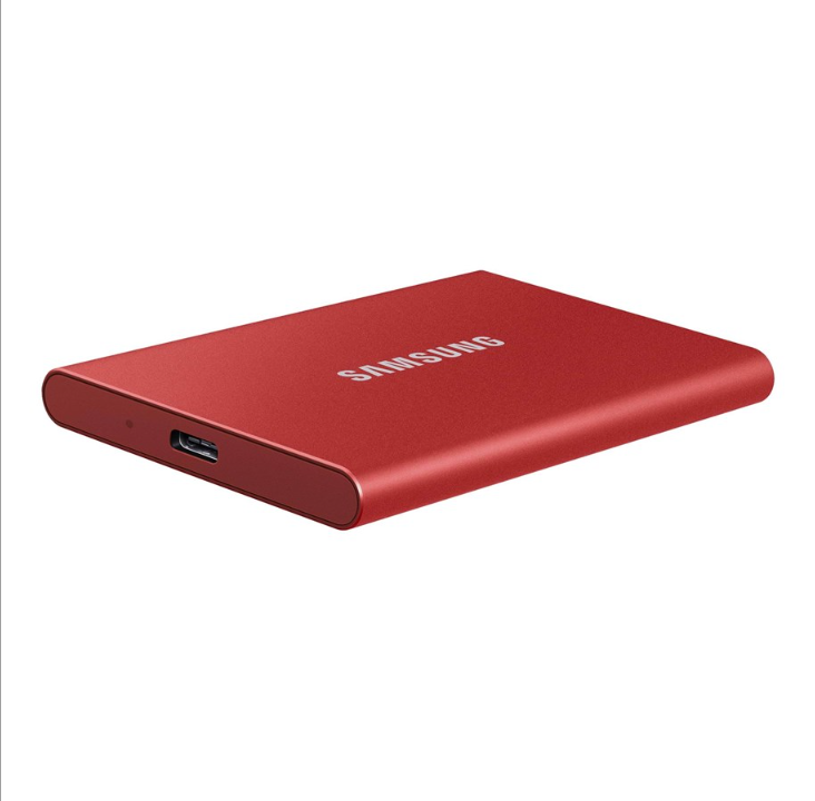 Samsung Portable SSD T7 - 1TB - Red - External SSD - USB 3.2 Gen 2