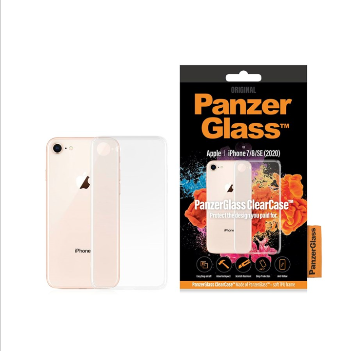 PanzerGlass Apple iPhone 8 / 7 - 透明保护壳 - 透明