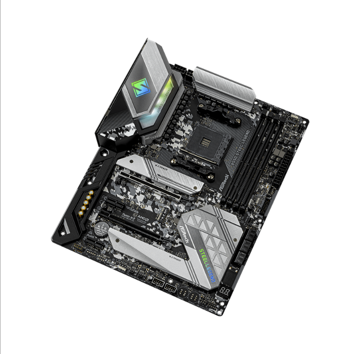 ASRock B550 STEEL LEGEND Motherboard - AMD B550 - AMD AM4 socket - DDR4 RAM - ATX
