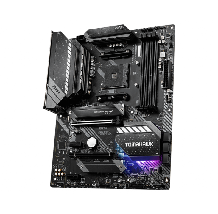 MSI MAG B550 TOMAHAWK Motherboard - AMD B550 - AMD AM4 socket - DDR4 RAM - ATX