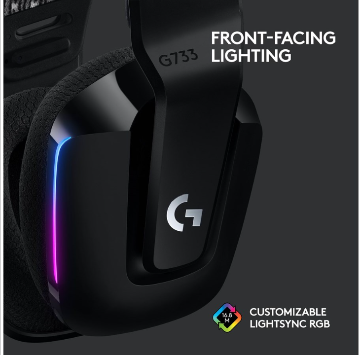 Logitech G733 LIGHTSPEED - Black