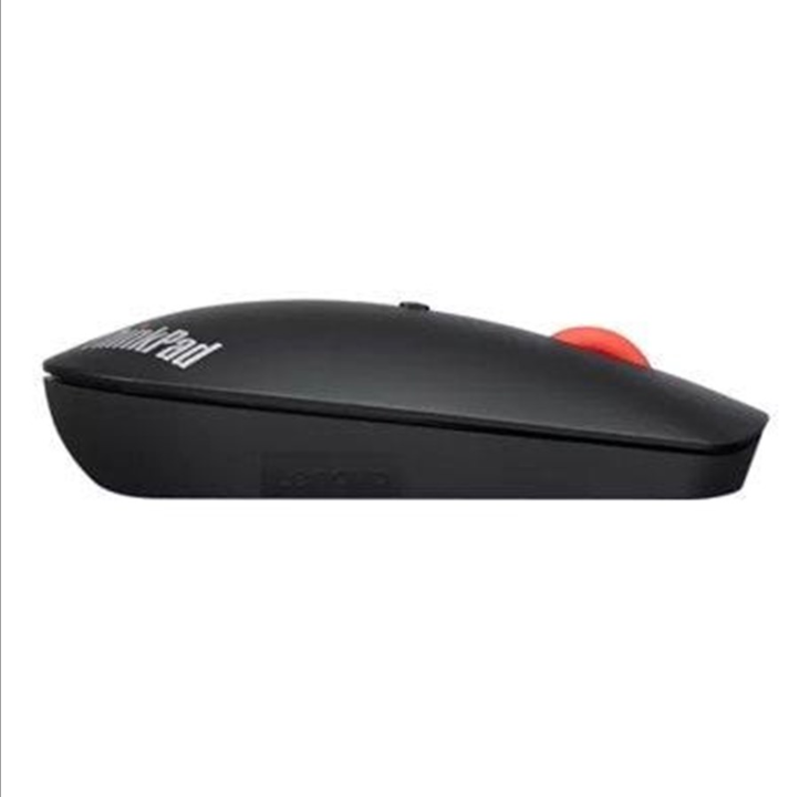 Lenovo ThinkPad Silent - Mouse - Blue optical - 3 buttons - Black