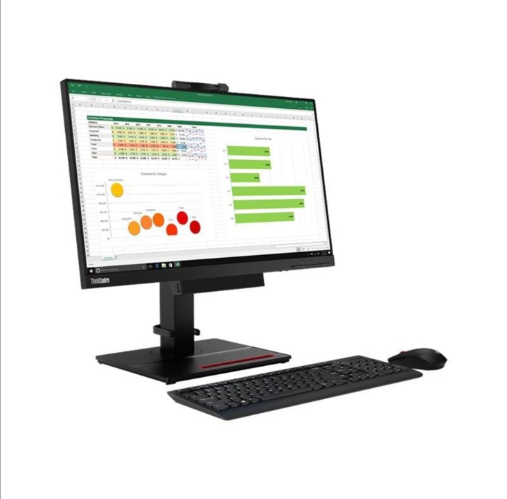 Lenovo ThinkCentre TIO24Gen4 - 1920x1080 - مكبرات الصوت - الشاشة *عرض توضيحي*