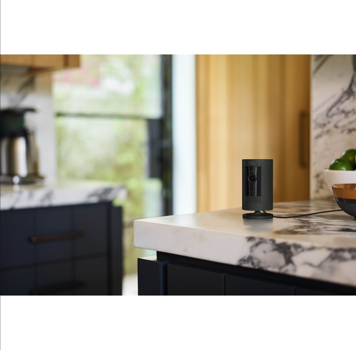 Ring Stick Up Cam Plug-In - Black