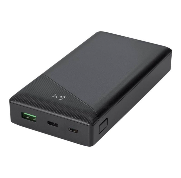 Deltaco power bank 20 000 mAh 1x USB-C PD 1x USB PowerBank - 20000 mAh