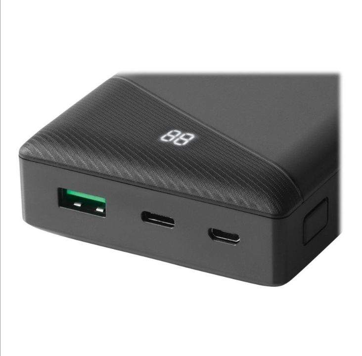 Deltaco power bank 20 000 mAh 1x USB-C PD 1x USB PowerBank - 20000 mAh