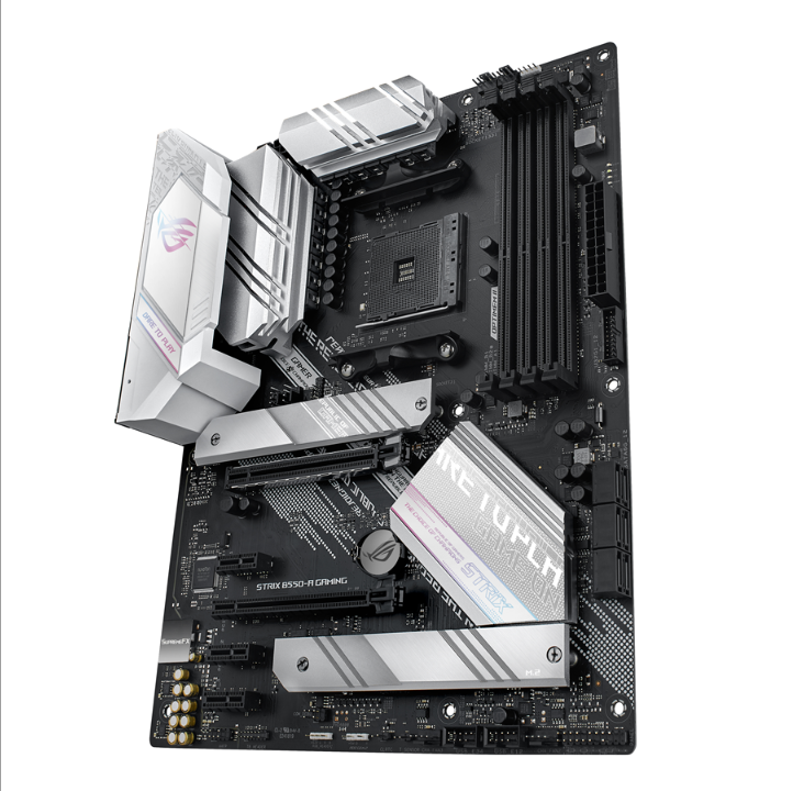 ASUS ROG STRIX B550-A GAMING Motherboard - AMD B550 - AMD AM4 socket - DDR4 RAM - ATX