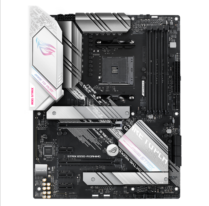 ASUS ROG STRIX B550-A GAMING Motherboard - AMD B550 - AMD AM4 socket - DDR4 RAM - ATX