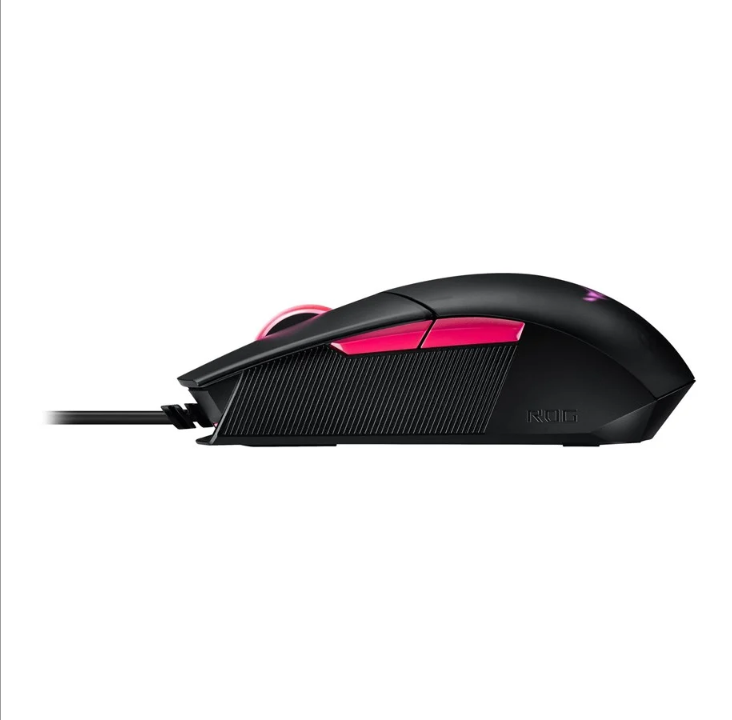 ASUS ROG Strix Impact II Electro Punk - Gaming mouse - Optic - 5 buttons - Pink