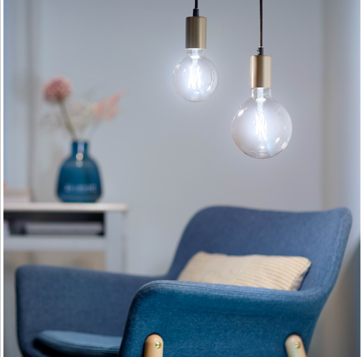 WiZ 灯丝地球仪 G125 E27,就绪