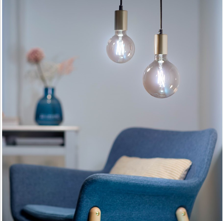 WiZ 灯丝地球仪 G95 E27,琥珀色