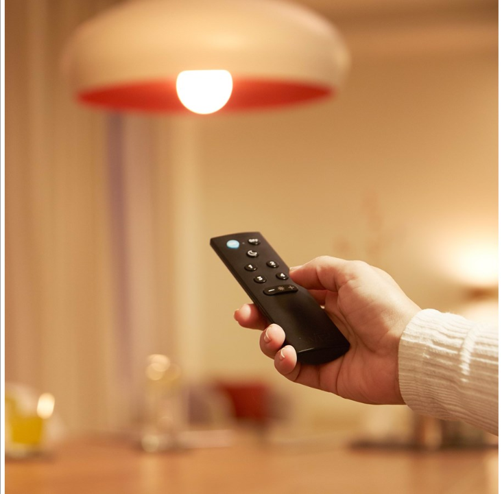 WiZ Filament Edison ST64 E27 كهرماني، عبوتان + قذى