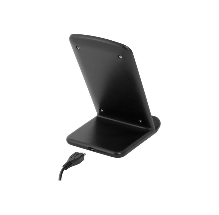 Deltaco Wireless charging stand 10 Watt 1.2 A black