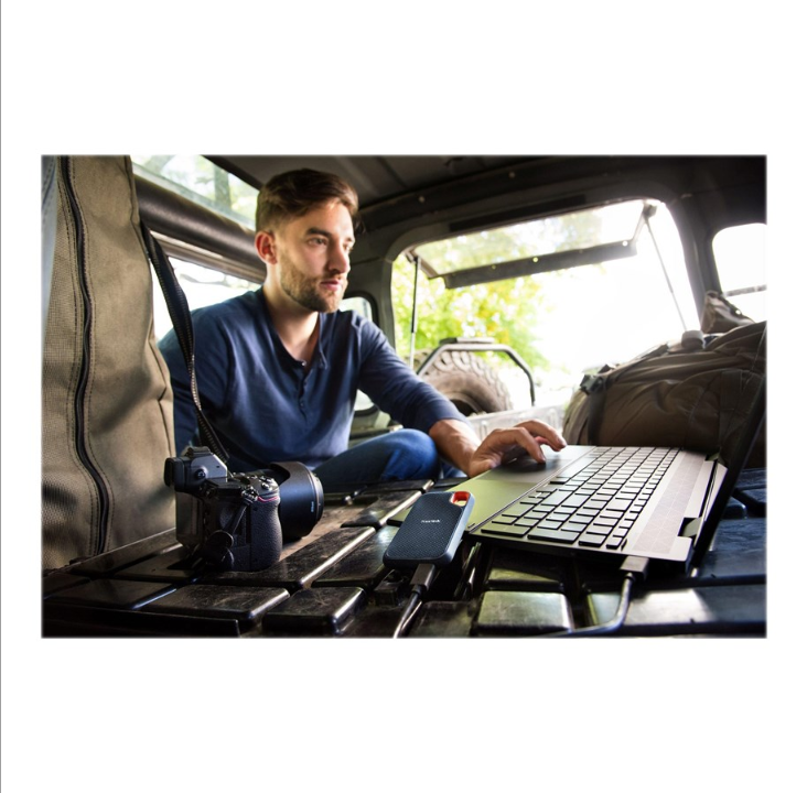 SanDisk Extreme Portable v2 SSD - 1 تيرابايت - SSD خارجي - USB 3.2 Gen 2