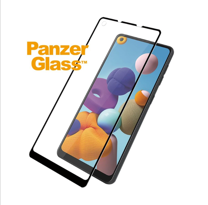PanzerGlass Samsung Galaxy A21 Case Friendly - Black