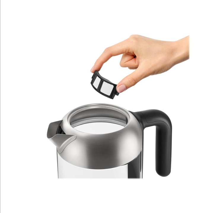 Philips Kettle Series 5000 - Black/Silver - 2200 W