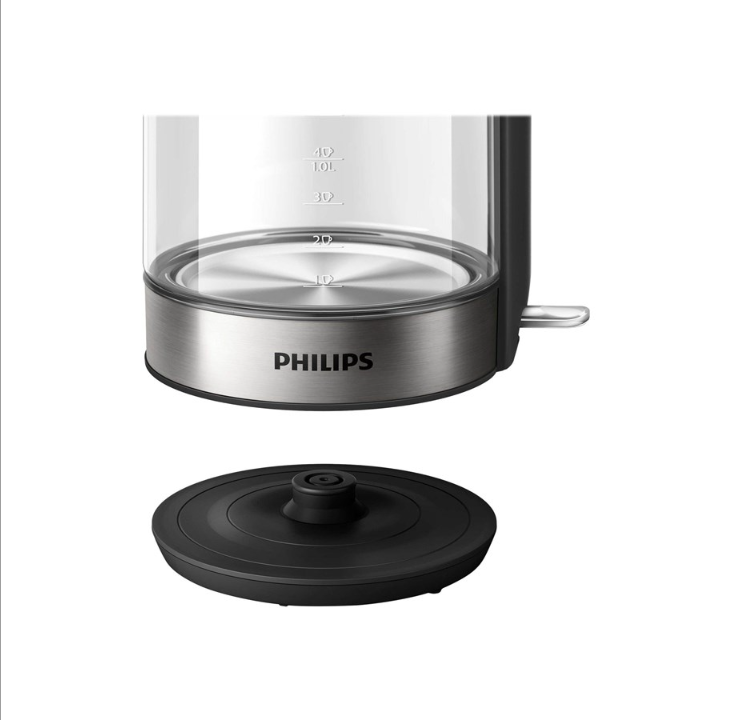 Philips Kettle Series 5000 - Black/Silver - 2200 W