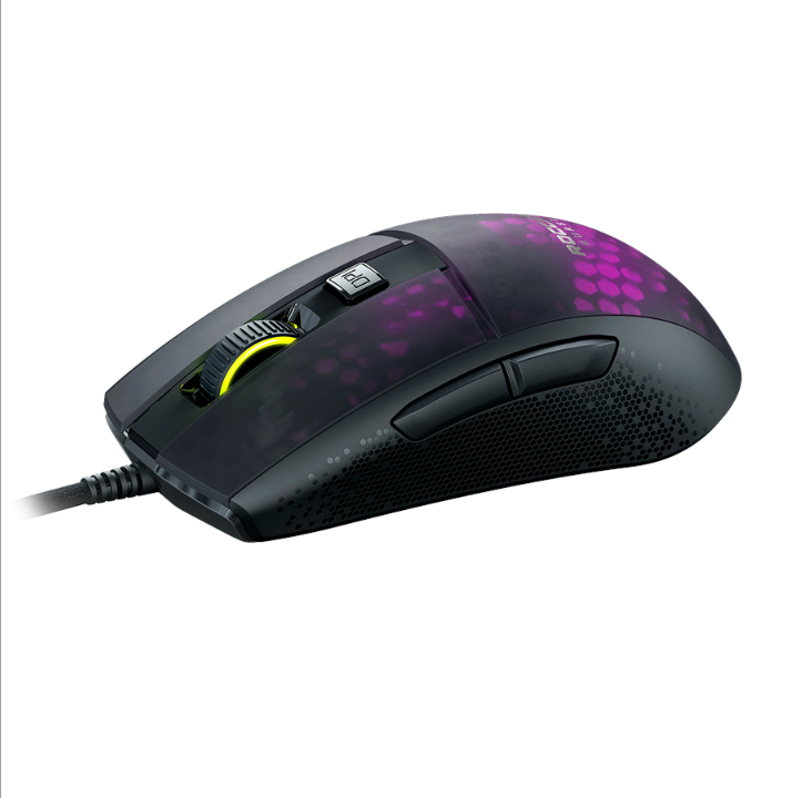 ROCCAT Burst Pro - Gaming mouse - Optic - 6 buttons - Black with RGB light