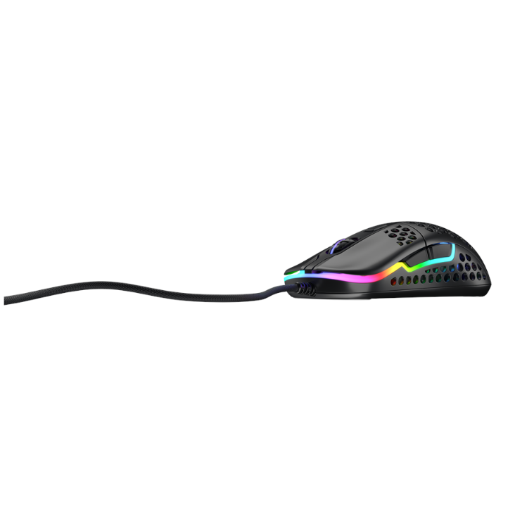 Xtrfy M42 RGB - Black - Gaming mouse - Optic - 6 buttons - Black with RGB light