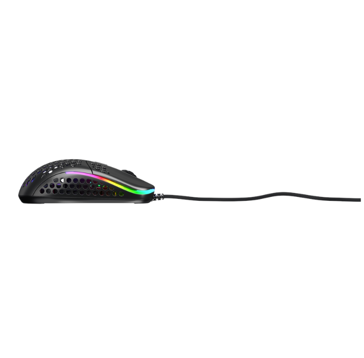 Xtrfy M42 RGB - Black - Gaming mouse - Optic - 6 buttons - Black with RGB light