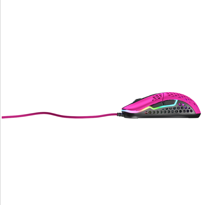 Xtrfy M42 RGB - Pink - Gaming mouse - Optic - 6 buttons - Pink with RGB