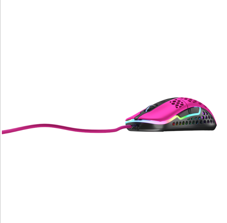 Xtrfy M42 RGB - Pink - Gaming mouse - Optic - 6 buttons - Pink with RGB