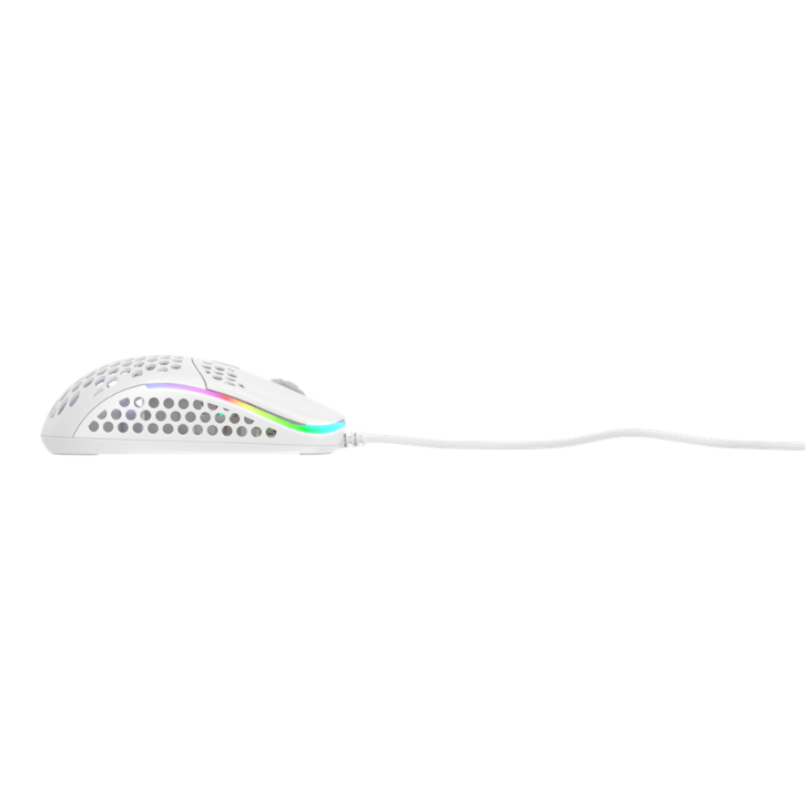 Xtrfy M42 RGB - White - Gaming mouse - Optic - 6 buttons - White with RGB light