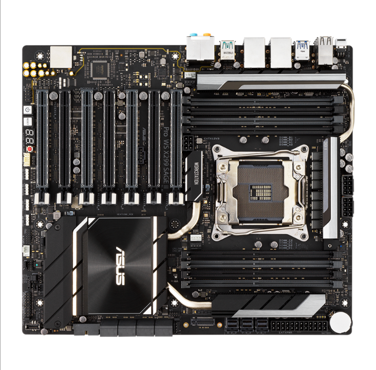 ASUS Pro WS X299 Sage II Motherboard - Intel X299 - Intel LGA2066 socket - DDR4 RAM - SSI CEB