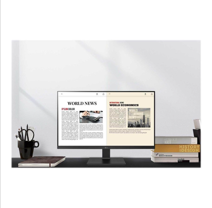 24" LG 24BL650C-B - 5 毫秒 - 屏幕