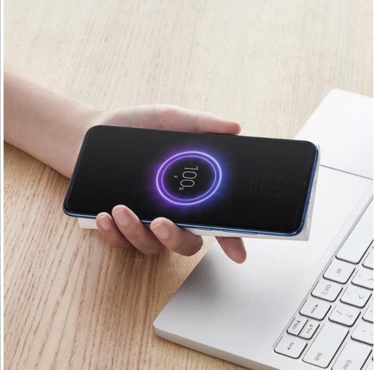 بنك الطاقة اللاسلكي Xiaomi Mi - باللون الأسود - بسعة 10000 مللي أمبير في الساعة