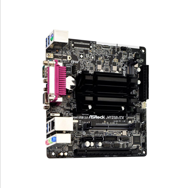 اللوحة الأم ASRock J4125B-ITX - مقبس - ذاكرة الوصول العشوائي DDR4 - Mini-ITX